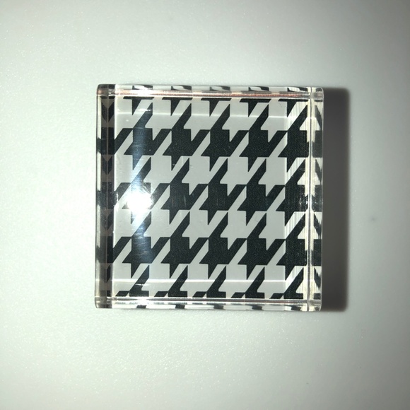 MICHAELS Zebra, Houndstooth, Bamboo Cane + Baroque Rubber Stamp Acrylic Set of 4 - Picture 7 of 8